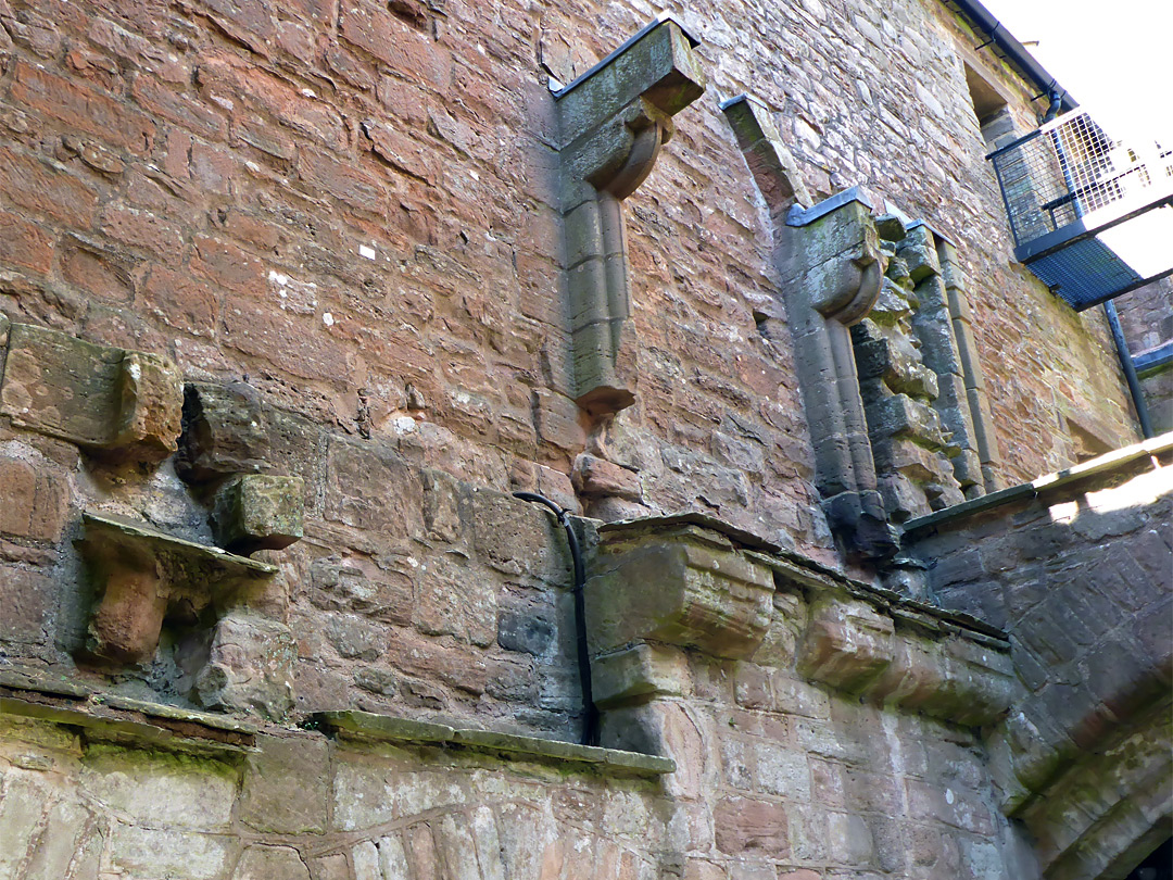 Gatehouse wall