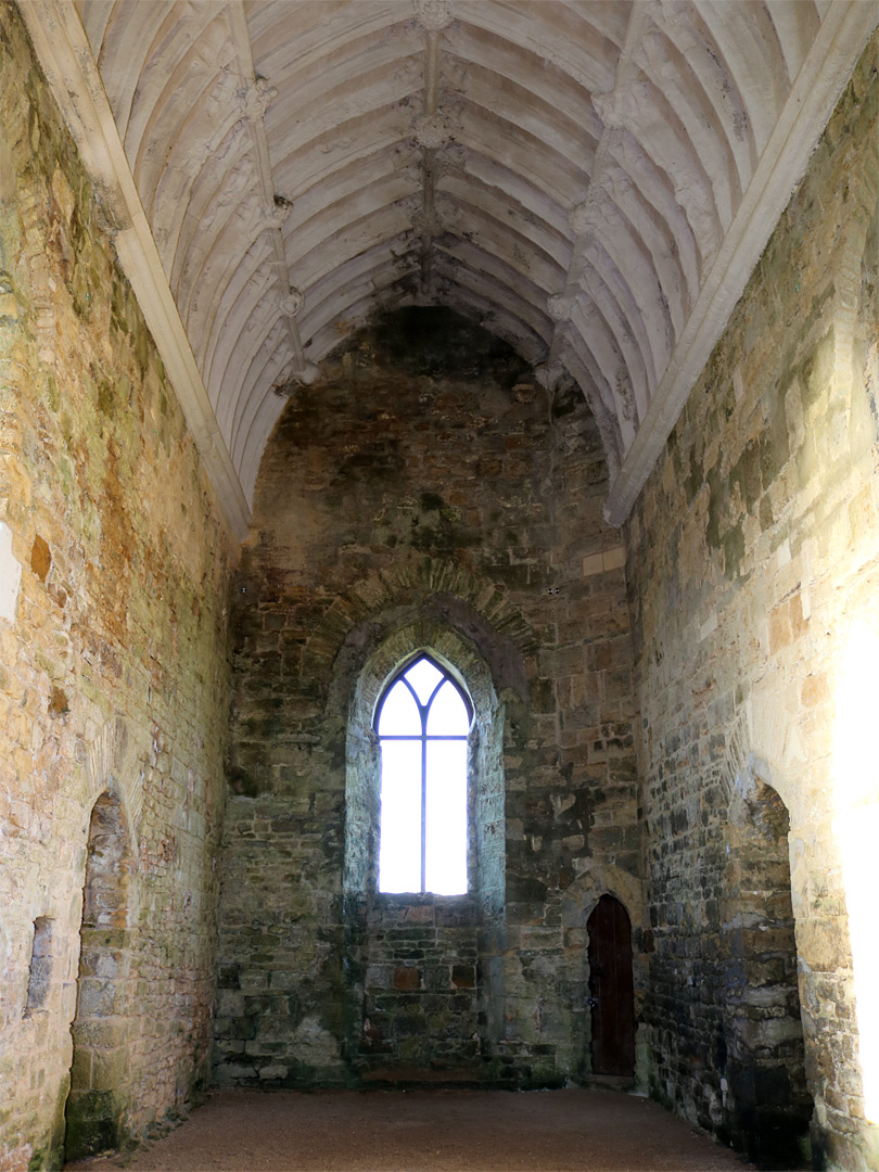 West end of the chapel