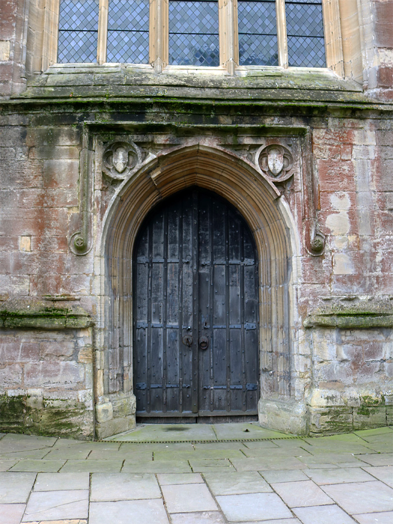 West door