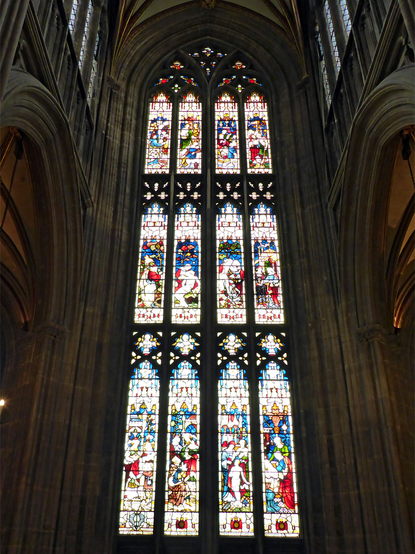 North transept window