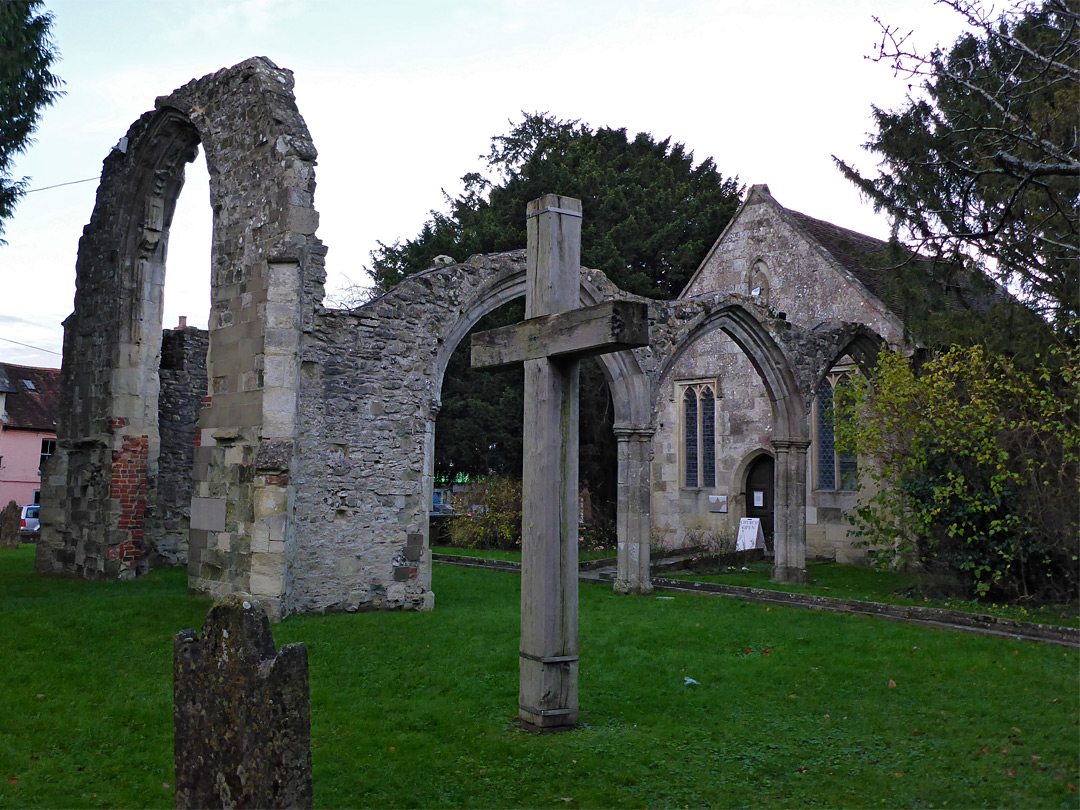 South side of the nave