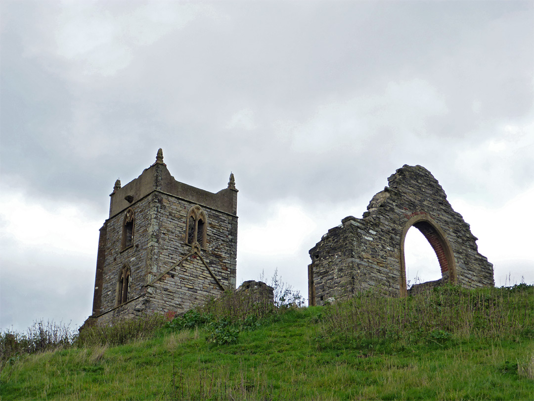 Tower and arch