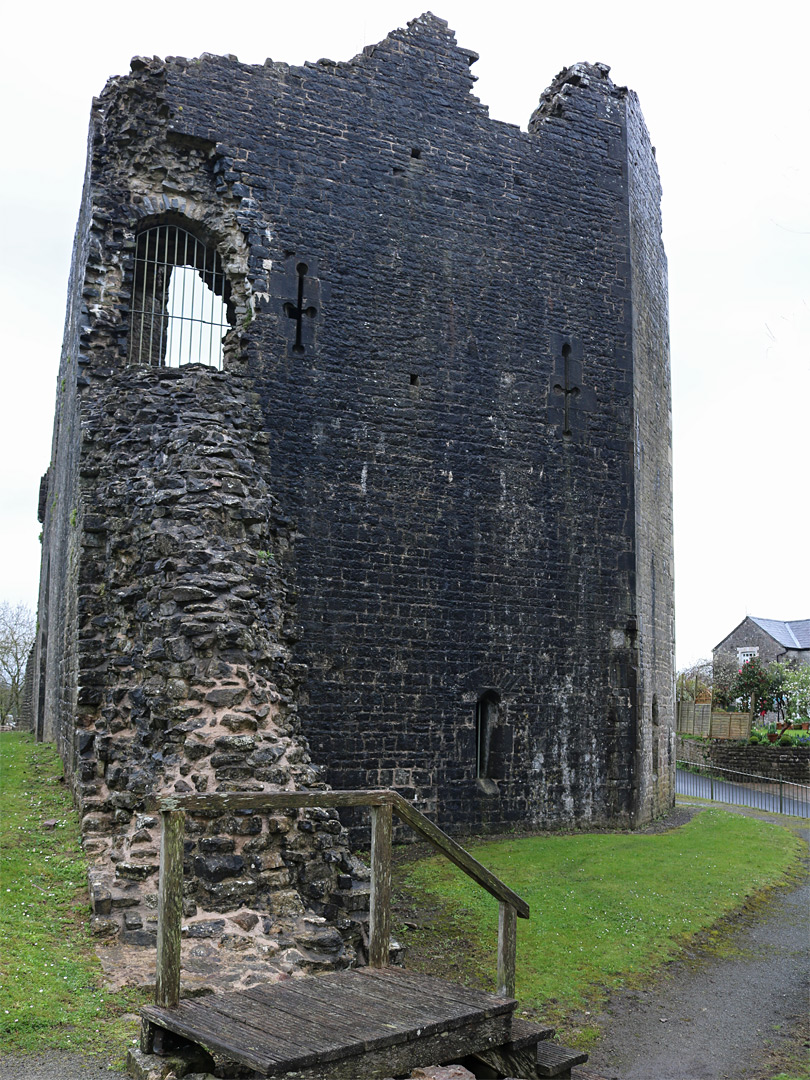 Gatehouse wall