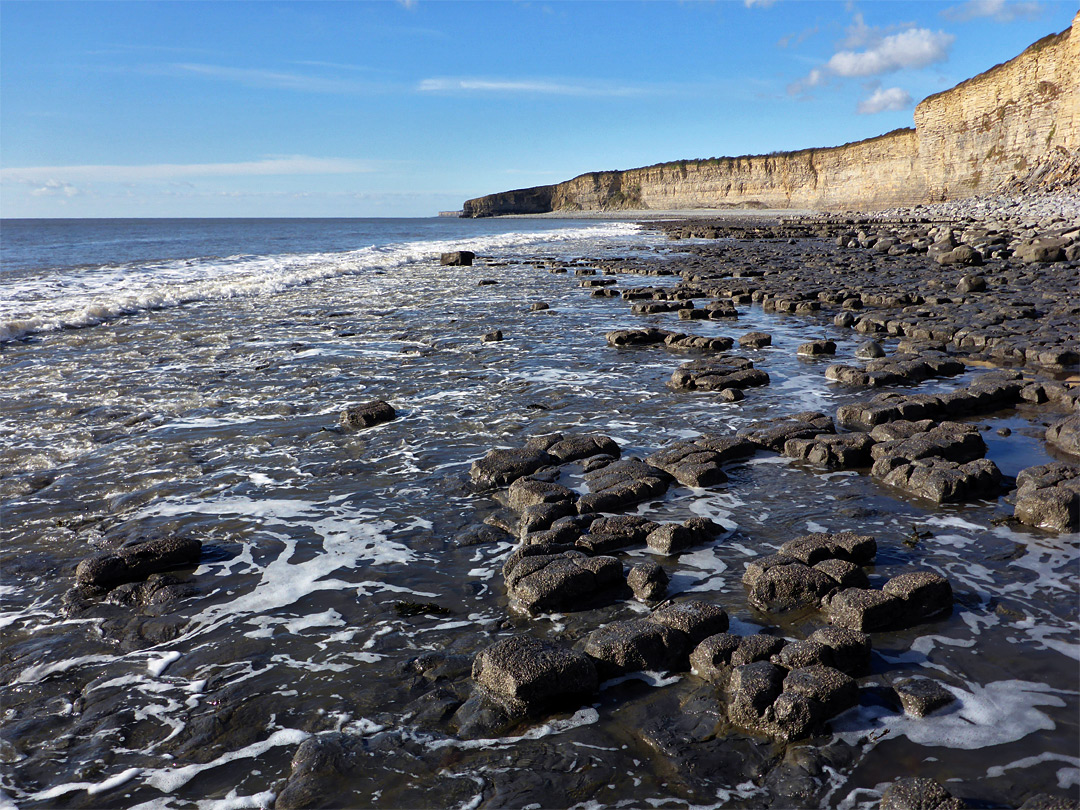 Rocks at low tide