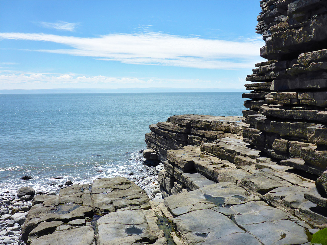 View south from Stout Point