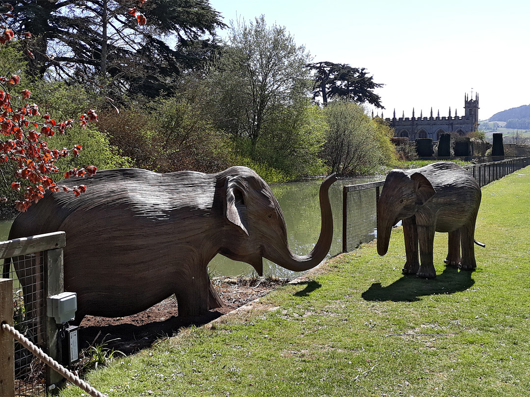 Elephants and St Mary's Church