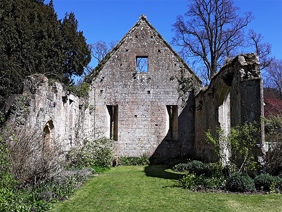 Tithe barn interior