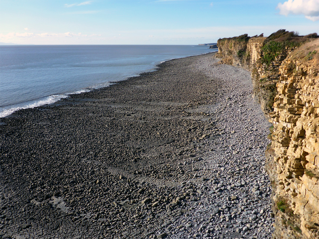 Straight cliffs