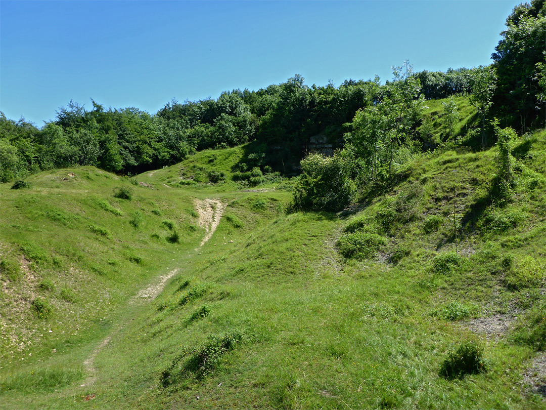 East side of the quarry