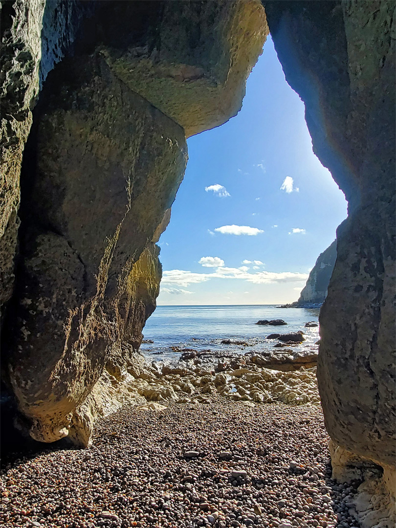 Sea cave