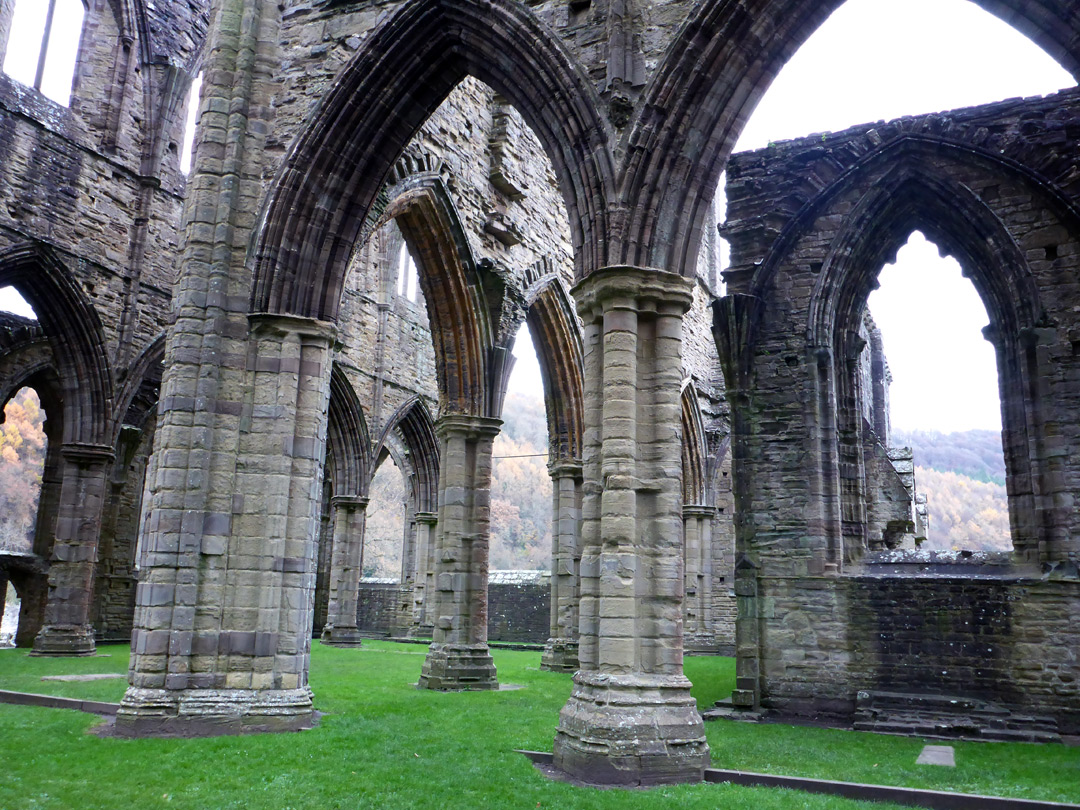 South transept arches