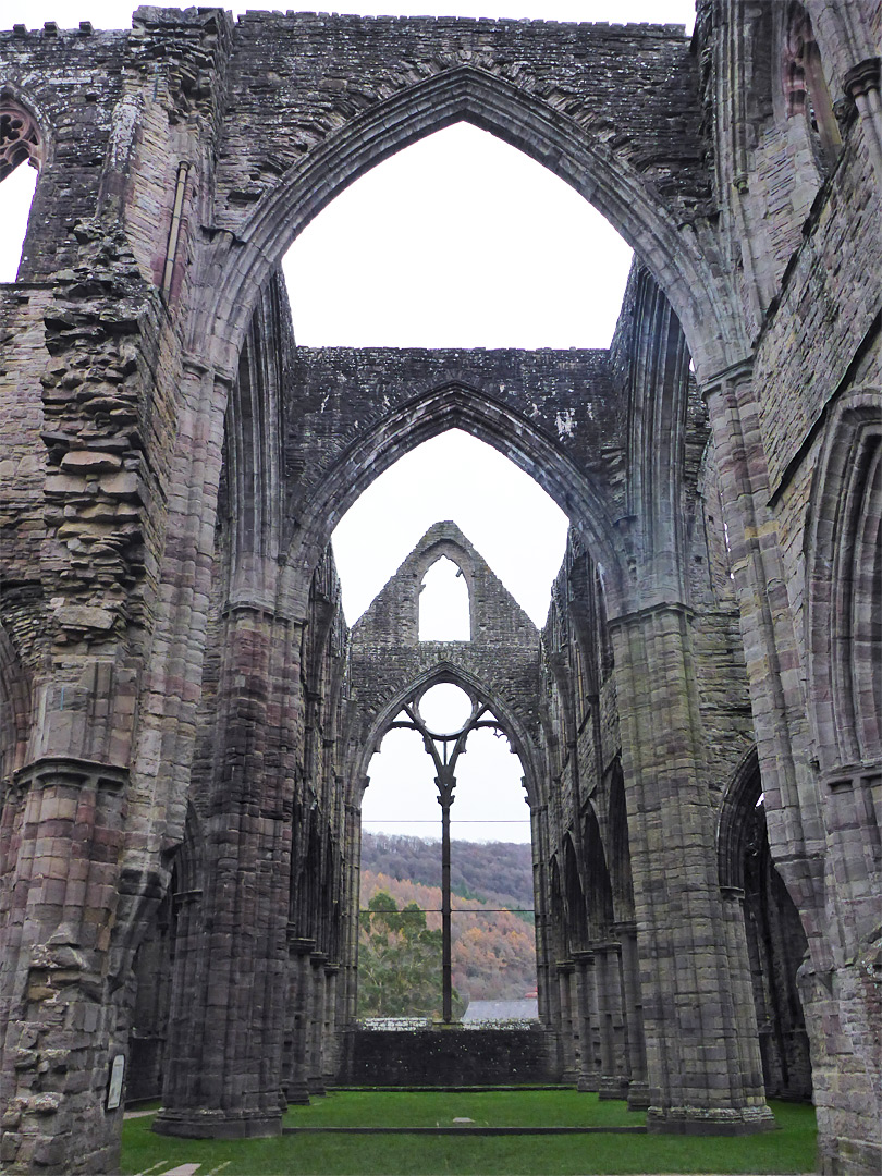 Arches above the nave