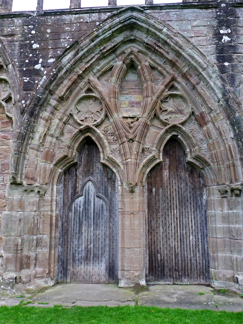 The main doorway