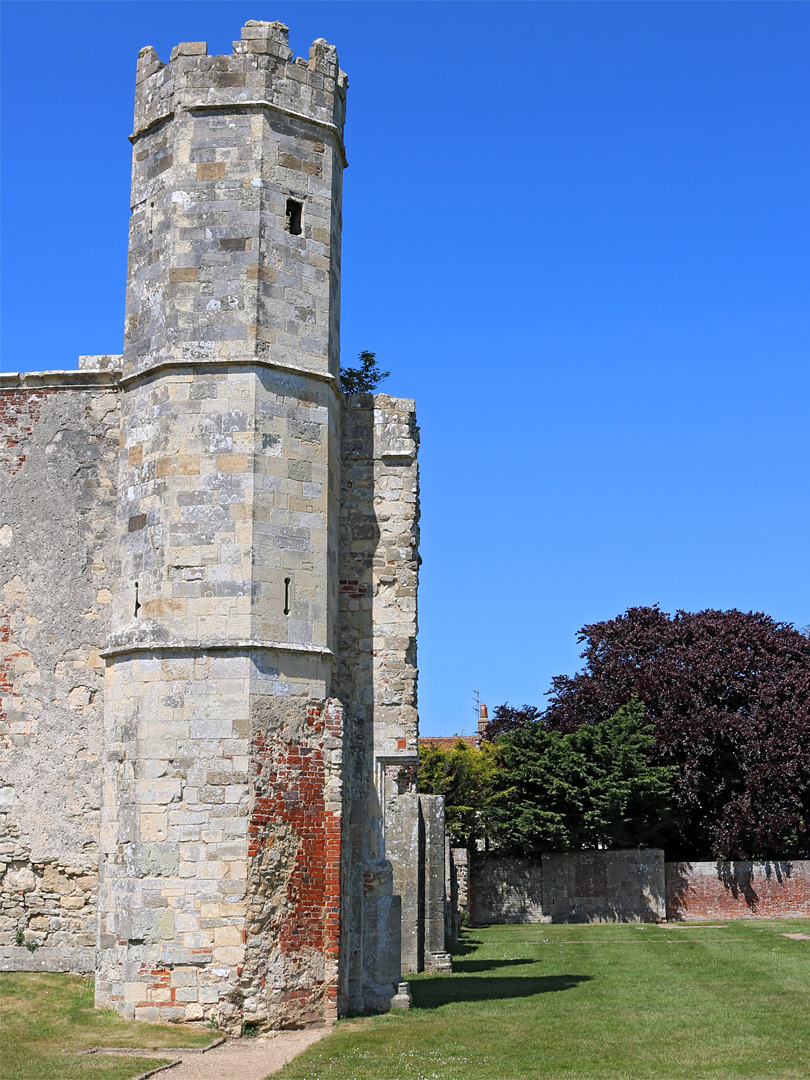 Octagonal tower