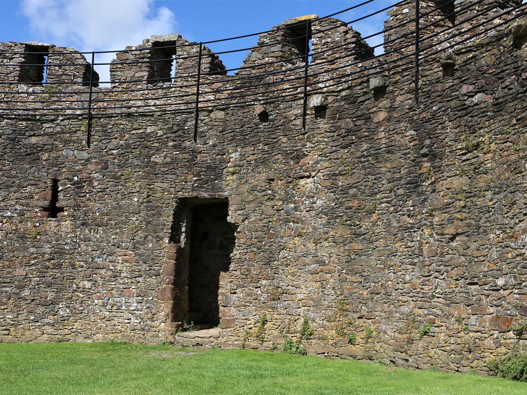 Wall of the keep