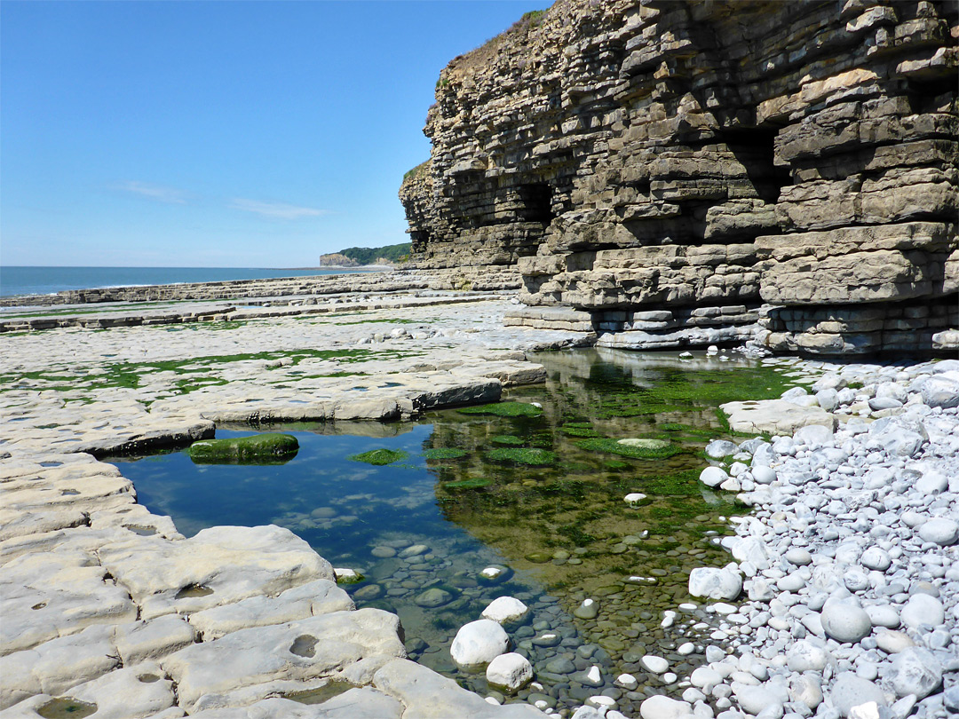 Rock pool reflections