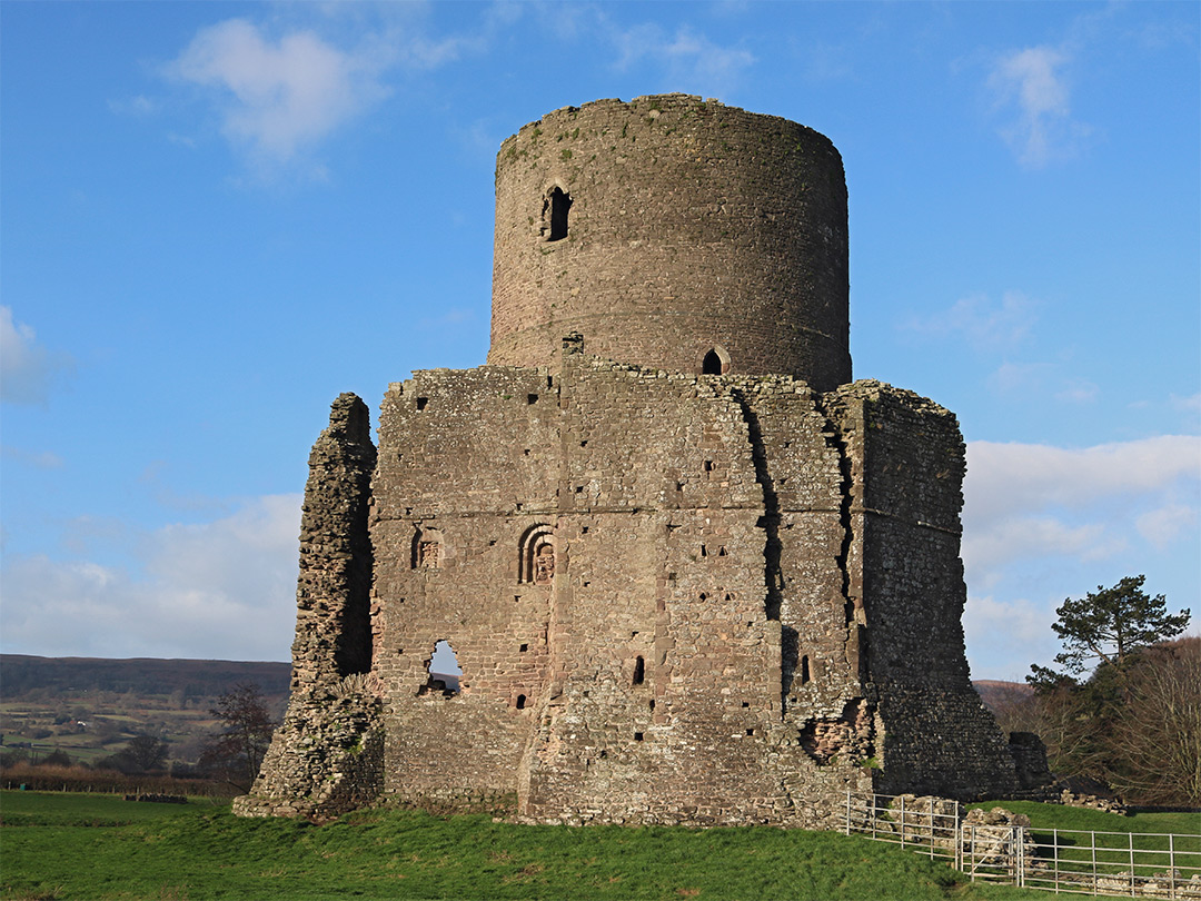 The castle, from the south