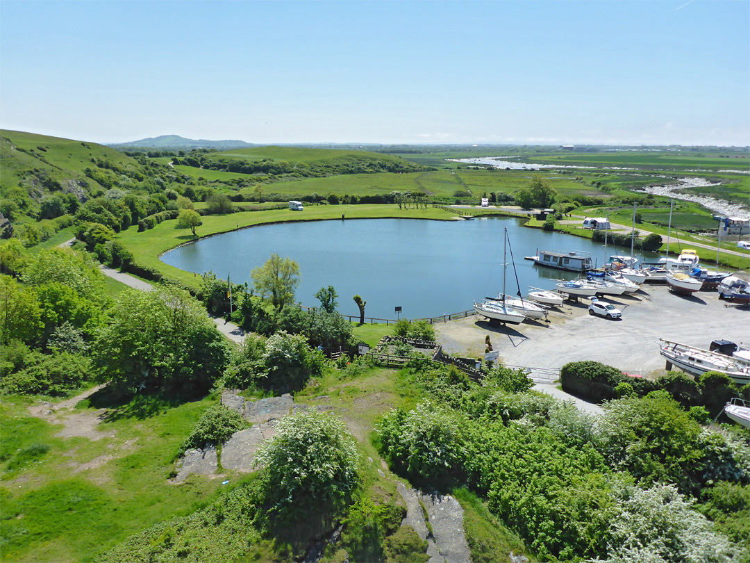 Lake at the marina