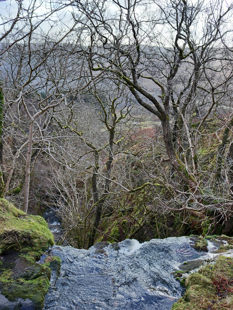 Brink of a waterfall