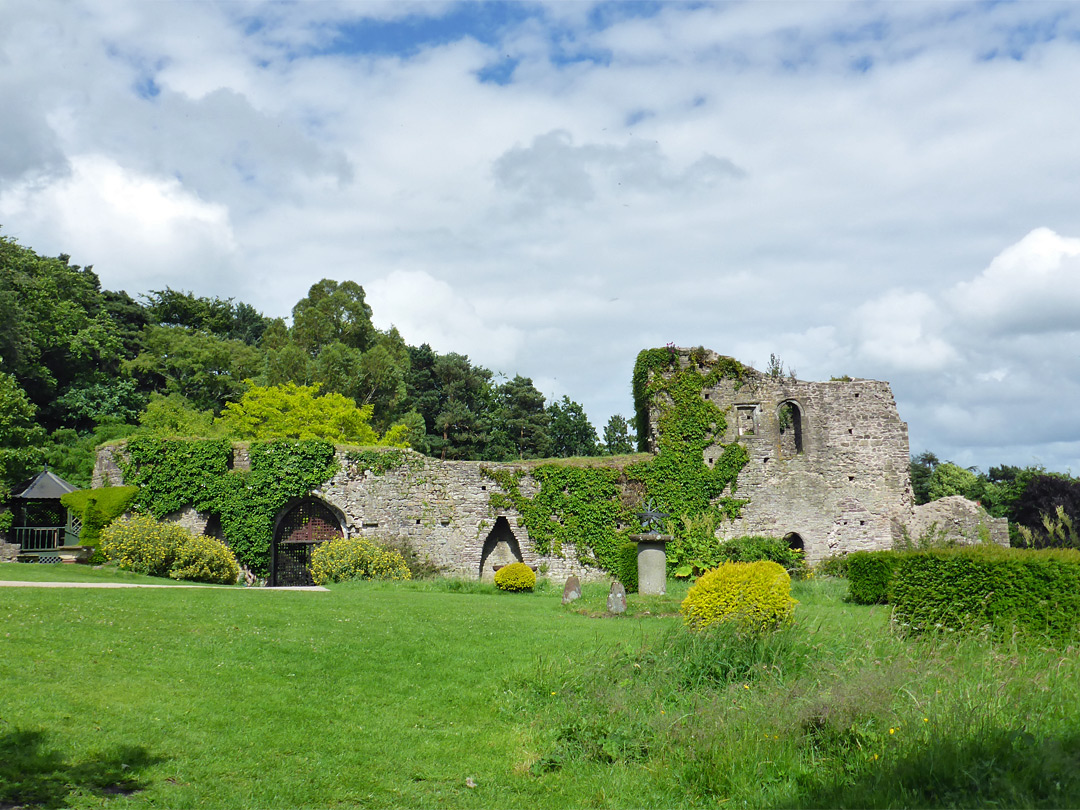 East wall of the castle