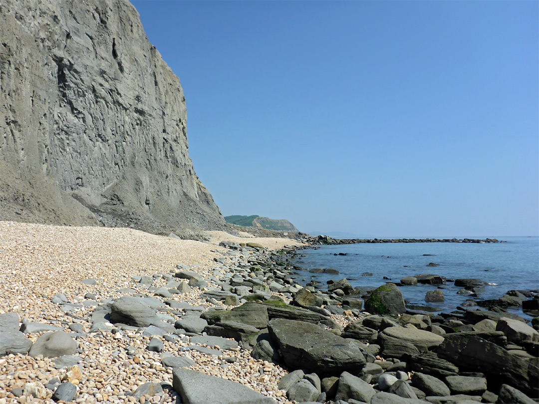 Wear Cliffs - view east