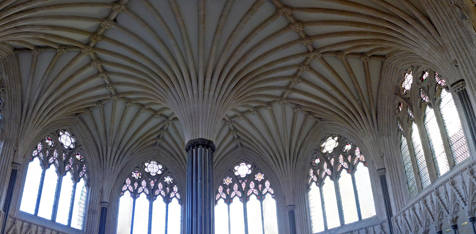 Ceiling of the chapter house