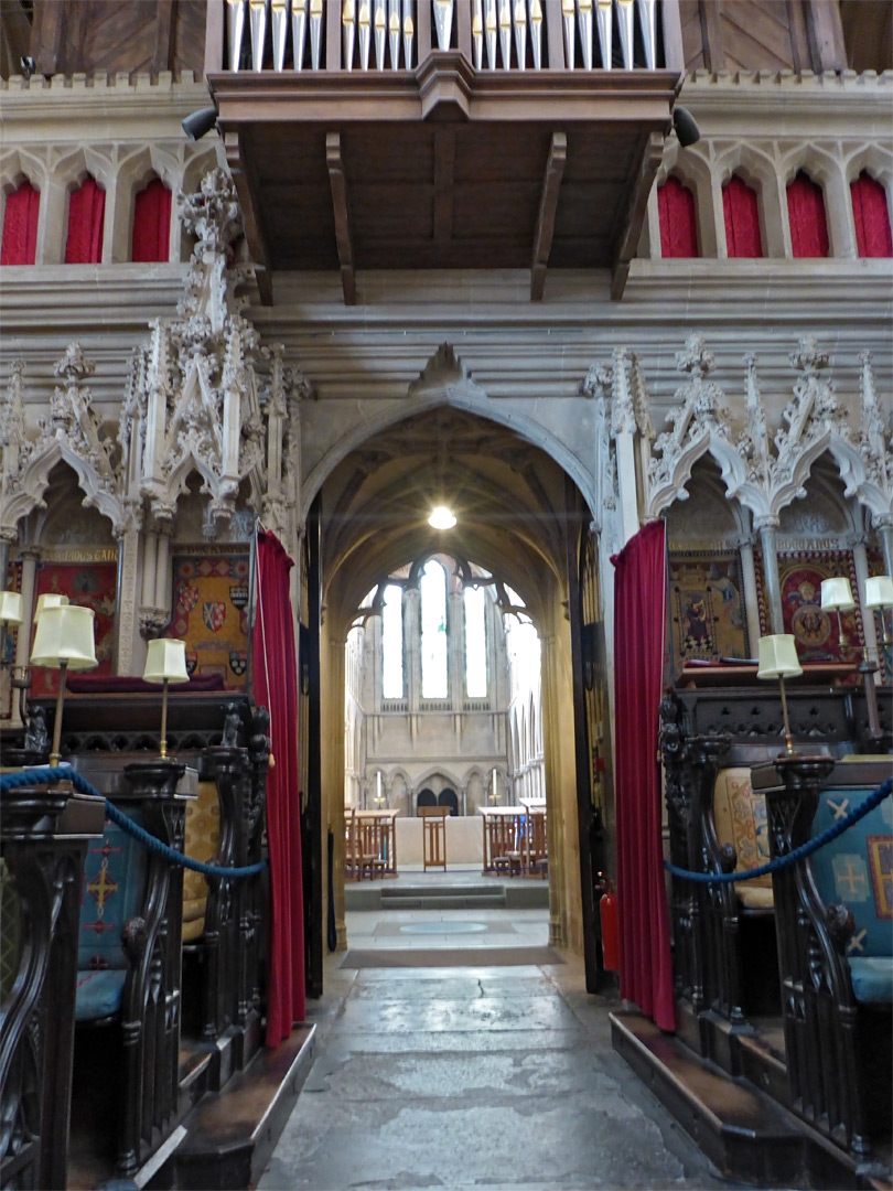 Entrance to the choir