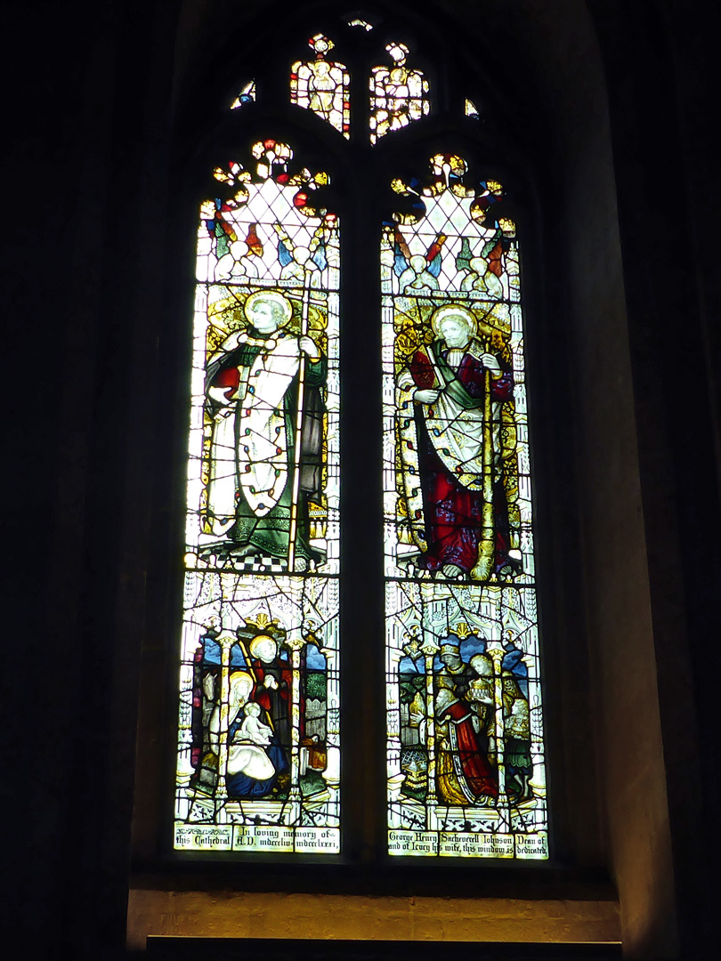 Stained glass window