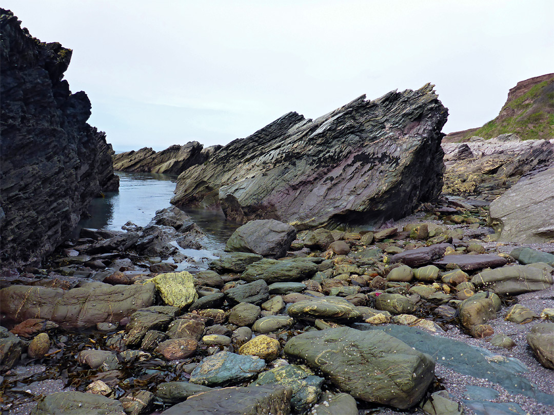 Jagged rocks