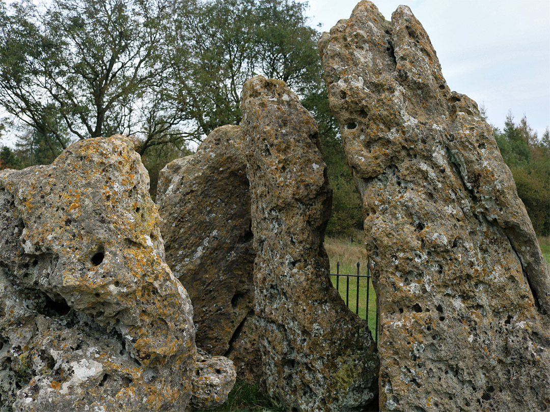 Large stones