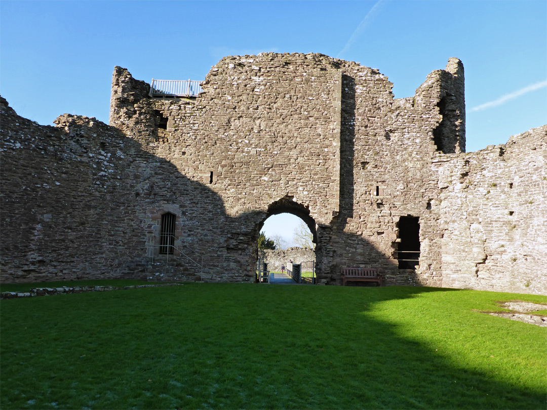 Castle entrance