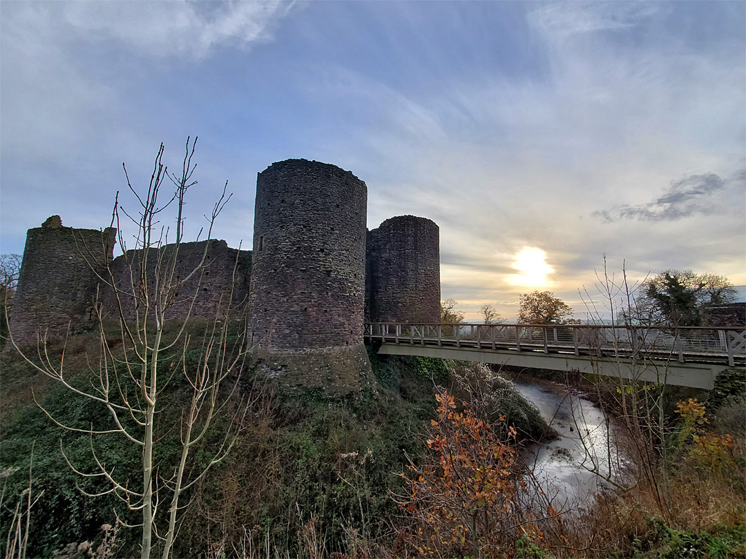 Castle and moat