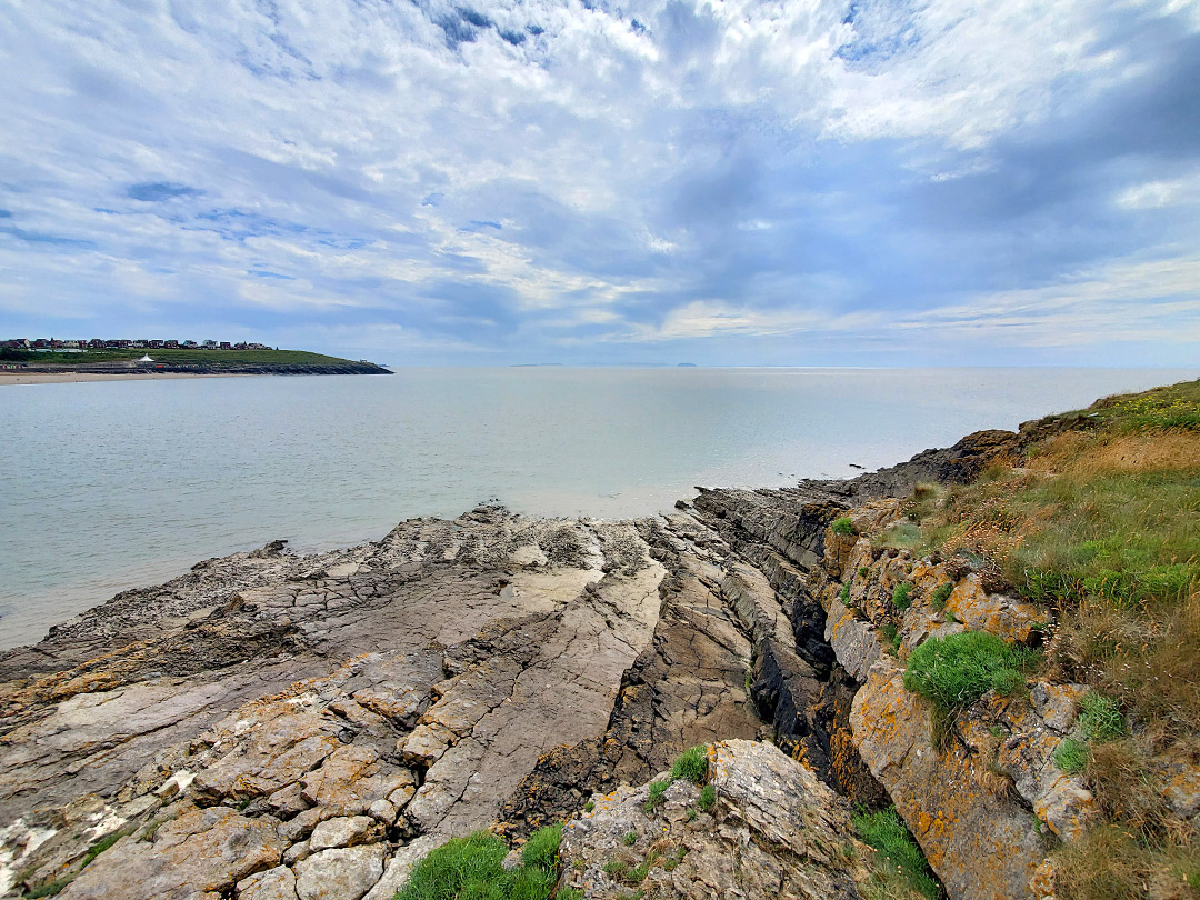 Rocks, sea and sky