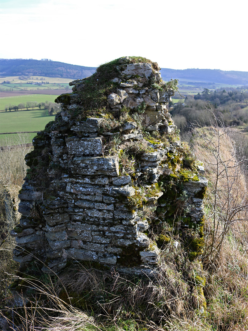 Top of the keep walls