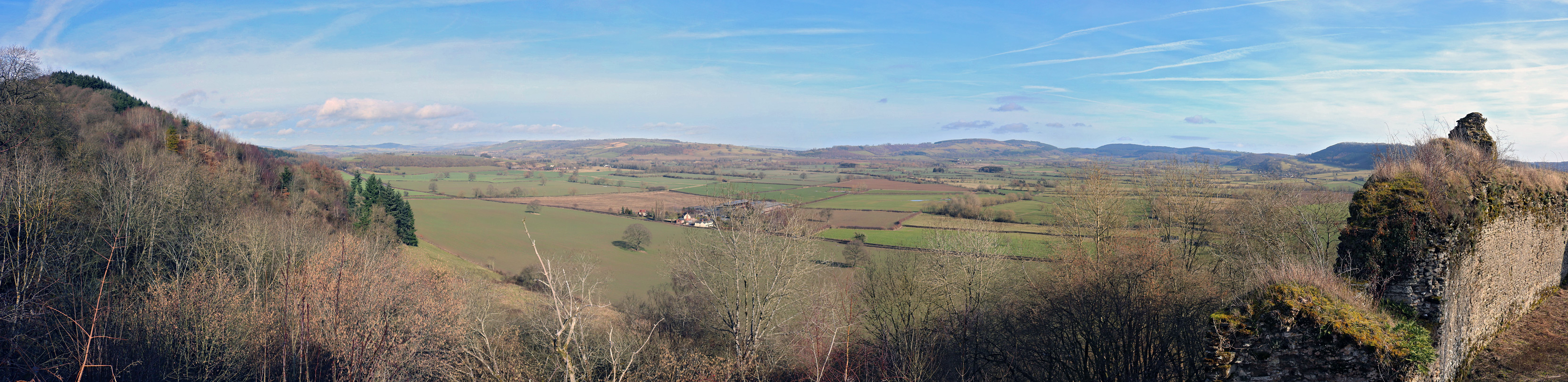 Valley to the northeast