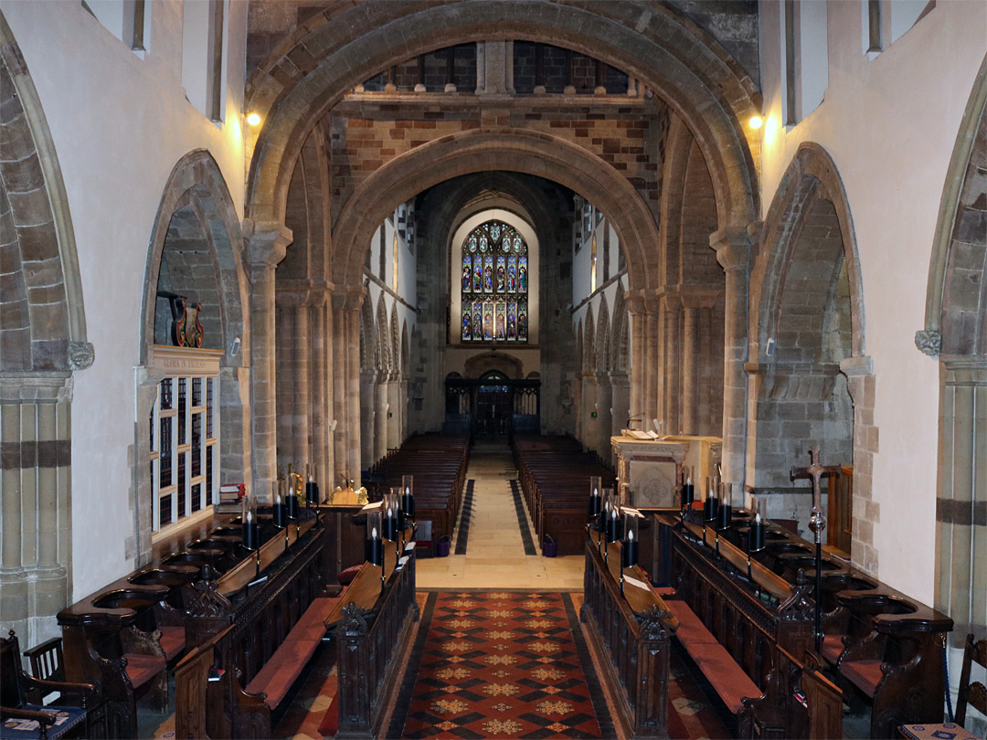 Choir and nave