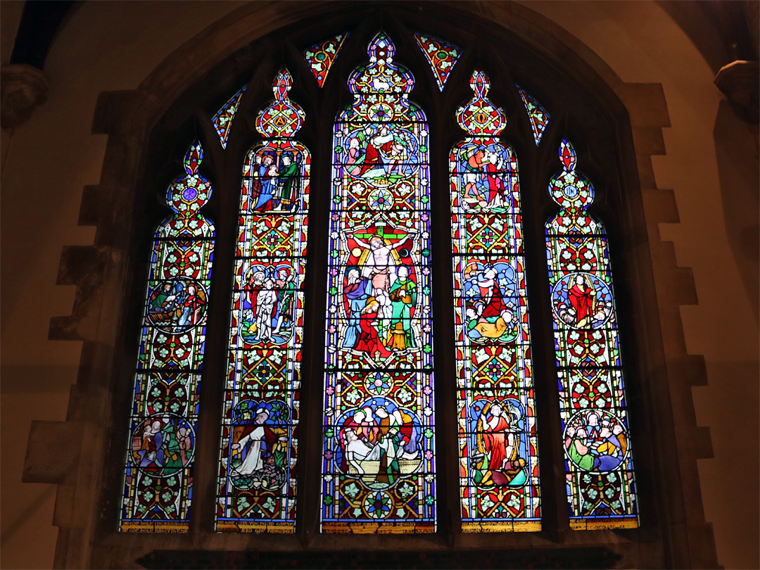 Window of the south chapel