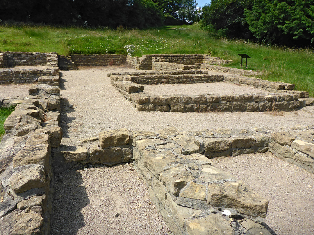 North corner of the ruin