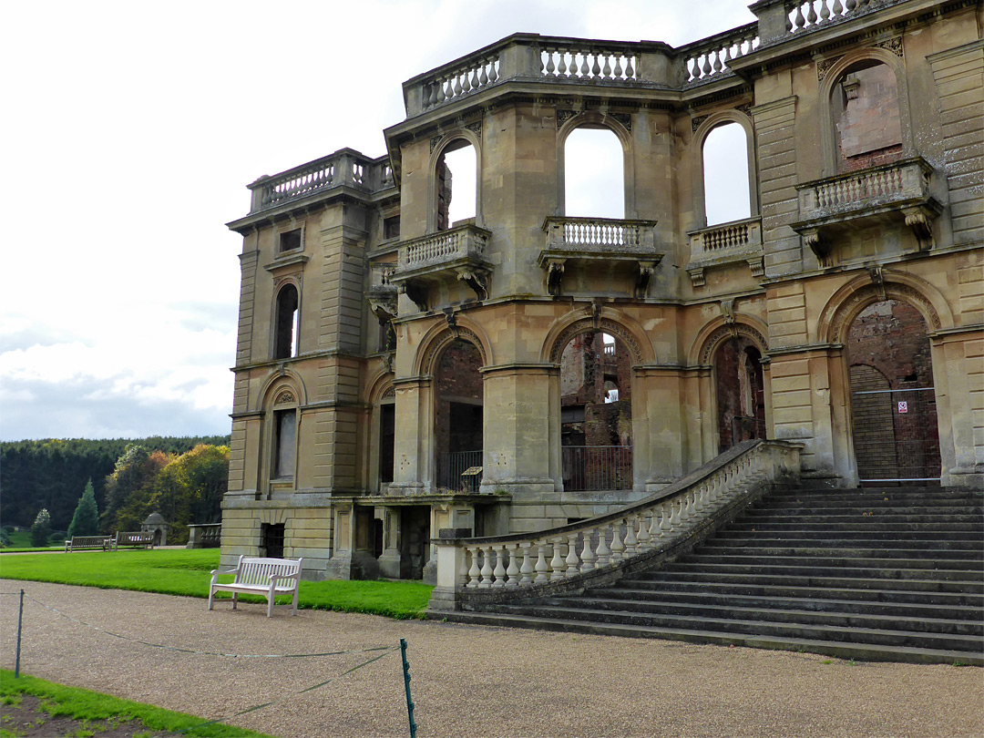 Steps to the ballroom