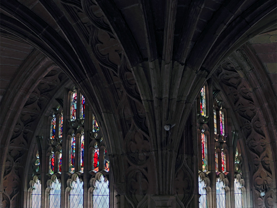 Corner in the cloisters