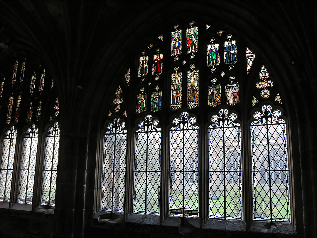 Stained glass window