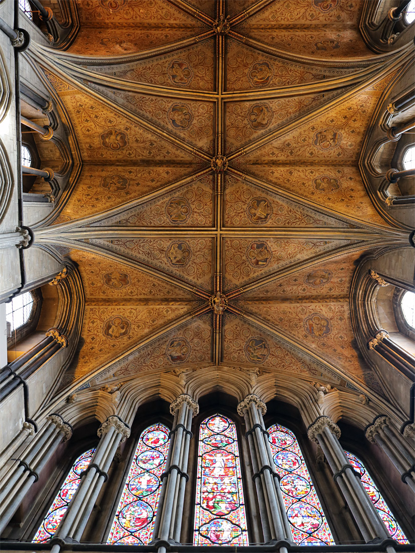 Ceiling of the lady chapel