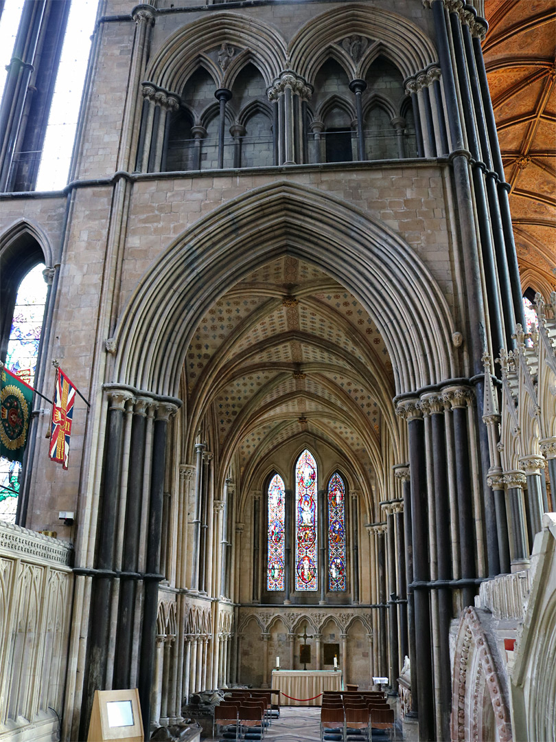 Lady chapel aisle