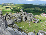 Haytor Rocks and Hound Tor