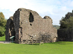 South side of the gatehouse