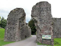 Front of the gatehouse