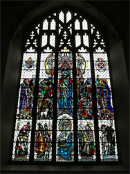 Stained glass window