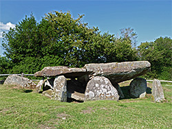 South side of the stones