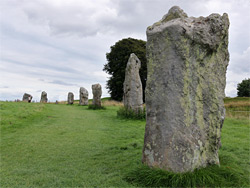 Line of stones