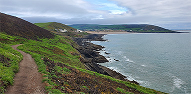 Panorama of the coast